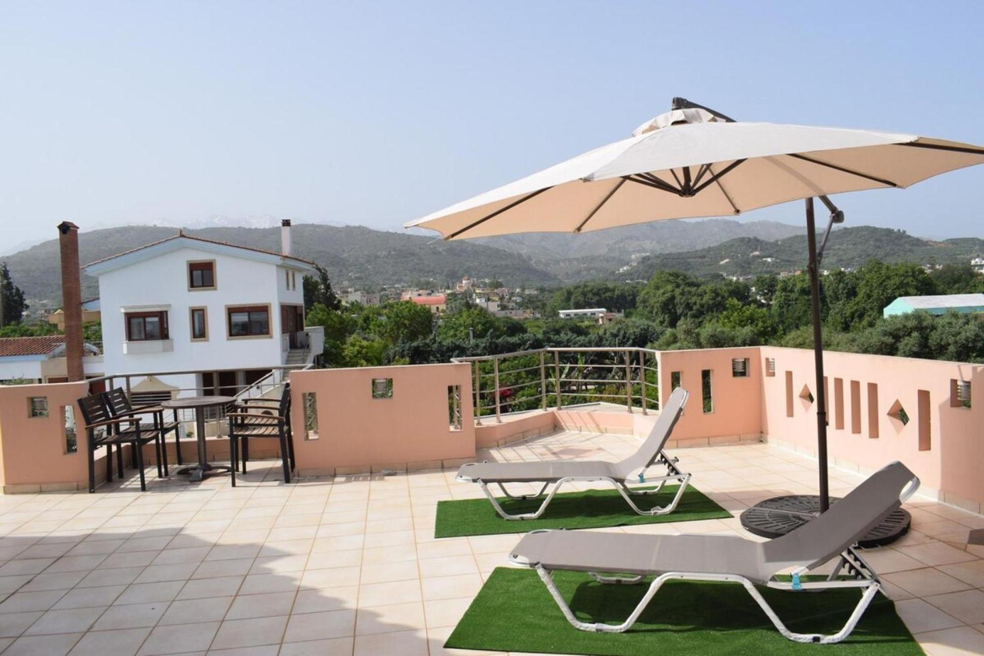 Ilias Villa In Chania Perivólia Exteriör bild