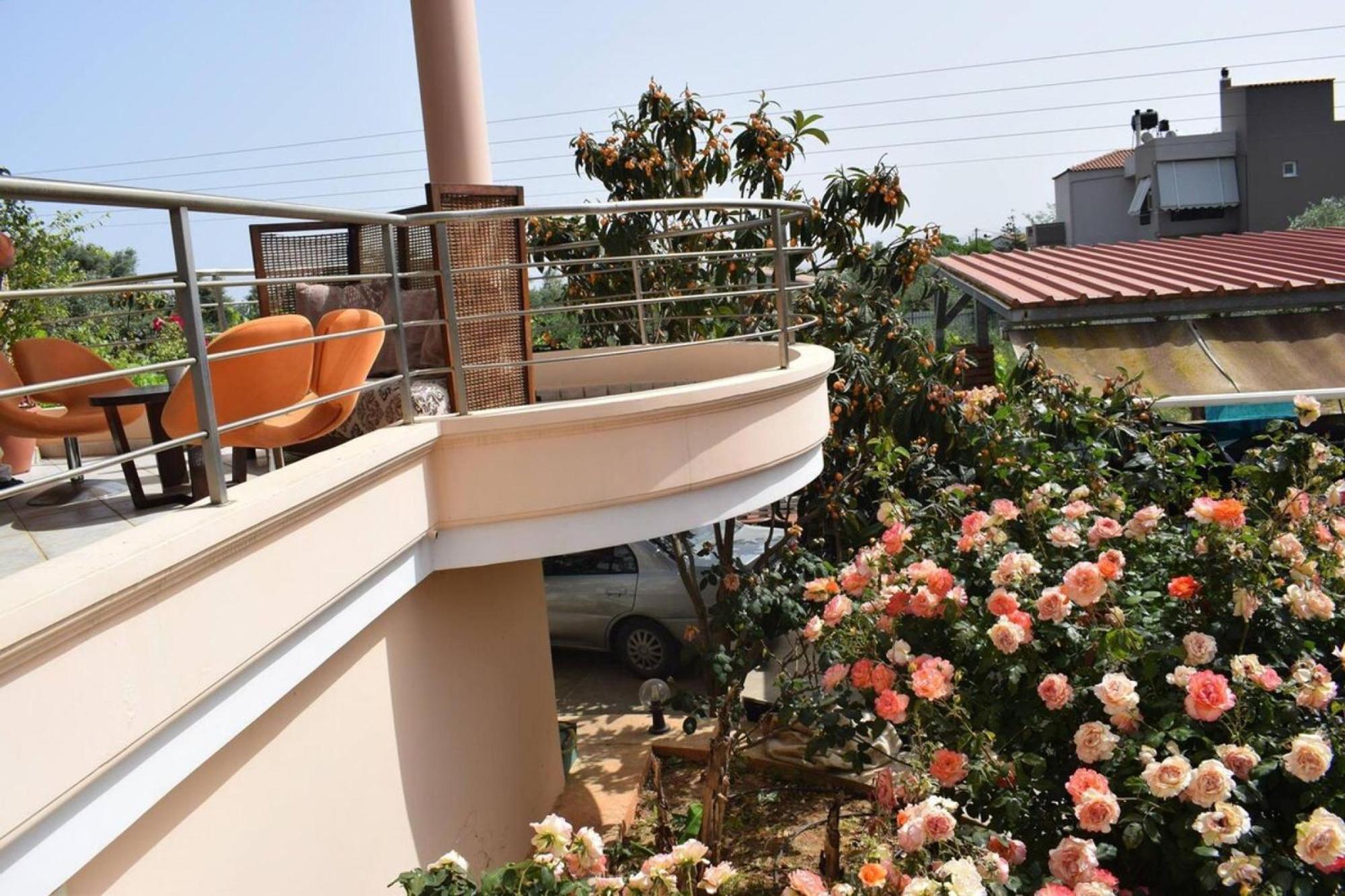 Ilias Villa In Chania Perivólia Exteriör bild
